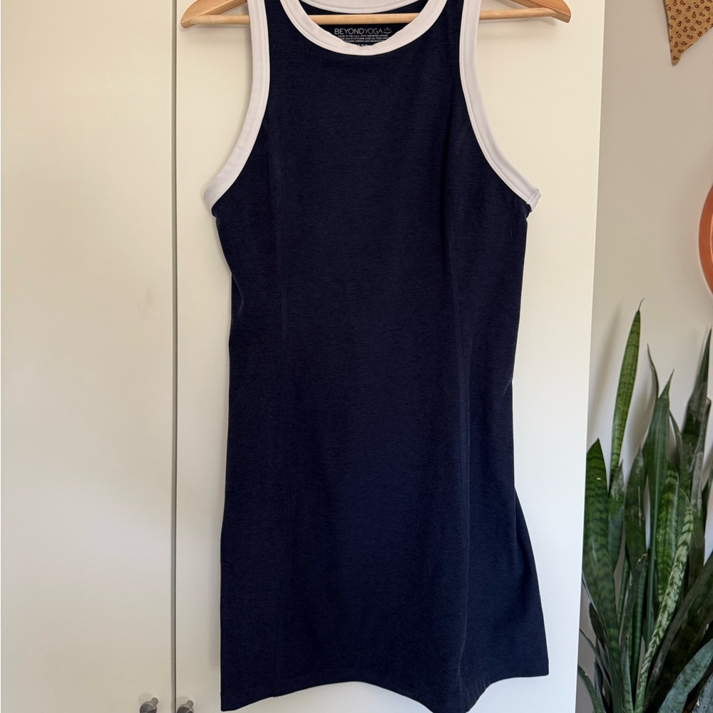 Beyond Yoga Navy Tennis Dress